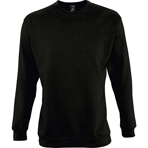 Sweatshirt - New Supreme , Sol´s, schwarz, Mischgewebe Polyester/Baumwolle, XS, 67,00cm x 48,00cm (Länge x Breite), Bild 1