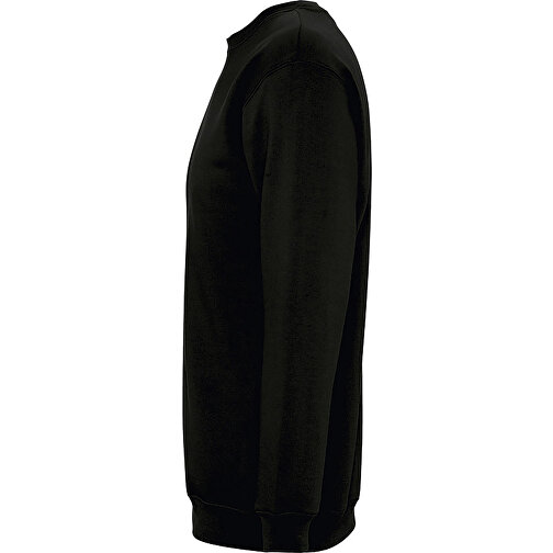 Sweatshirt - New Supreme , Sol´s, schwarz, Mischgewebe Polyester/Baumwolle, XS, 67,00cm x 48,00cm (Länge x Breite), Bild 3