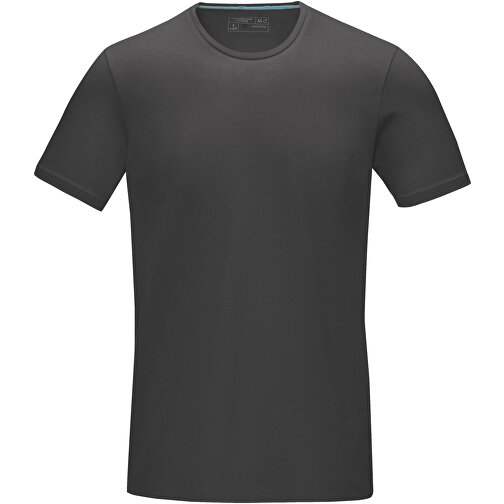 Balfour T-Shirt Für Herren , Green Concept, storm grey, Single jersey Strick 95% Bio Baumwolle, 5% Elastan, 200 g/m2, M, , Bild 3