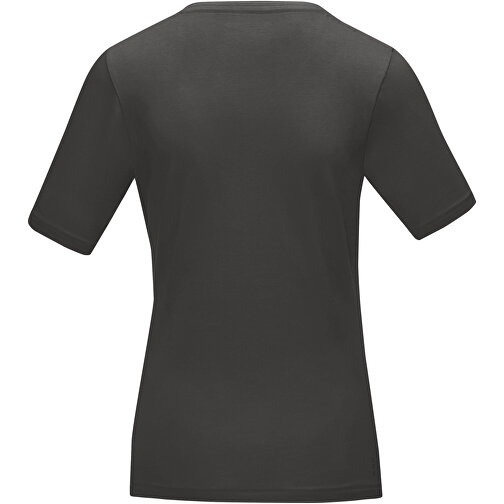 Kawartha T-Shirt Für Damen Mit V-Ausschnitt , Green Concept, storm grey, Single jersey Strick 95% Bio Baumwolle, 5% Elastan, 200 g/m2, XS, , Bild 4
