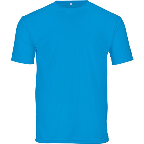 Regular T-Shirt Individuell - Vollflächiger Druck , karibikblau, Polyester, XL, 76,00cm x 120,00cm (Länge x Breite), Bild 1