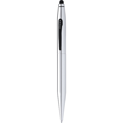 Kugelschreiber Pointer Tech 2 , silber, Metall, 13,50cm (Breite), Bild 1