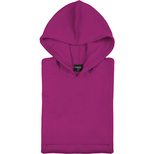Kinder Technische Sweatshirt Theon , fuchsie, 100% Polyester 265 g/ m2, 10-12, , Bild 1