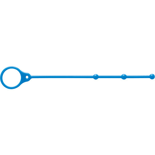 MAURICE. Transportklammer , hellblau, Silikon, 0,28cm (Höhe), Bild 1