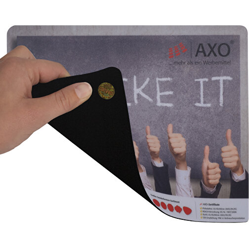 AXOPAD® AXOTop 600 betalningsmatta, 29,7 x 21 cm rektangulär, 2,4 mm tjockt, Bild 2