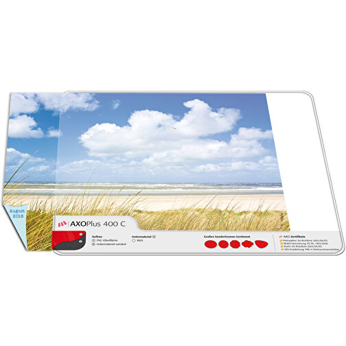 AXOPAD® Skrivbordsunderlägg AXOPlus C 500, 60 x 40 cm rektangulärt, 1,1 mm tjockt, Bild 1