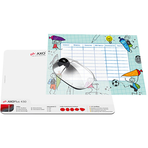AXOPAD® Podklad na biurko AXOPlus 530, prostokatny, 60 x 42 cm, grubosc 2,6 mm, Obraz 1