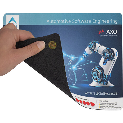 AXOPAD® Mousepad AXOFast 400, prostokatny 24 x 19,5 cm, grubosc 1 mm, Obraz 2