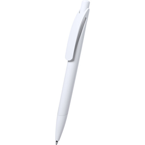 Antibakteriell Kugelschreiber Ramix , weiß, 14,00cm (Breite), Bild 5