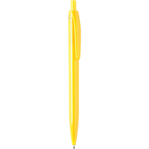 Antibakteriell Kugelschreiber Licter , gelb, 13,80cm (Breite), Bild 1
