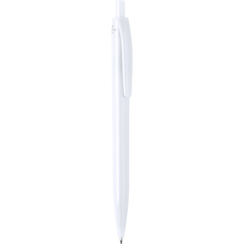 Antibakteriell Kugelschreiber Licter , weiß, 13,80cm (Breite), Bild 1