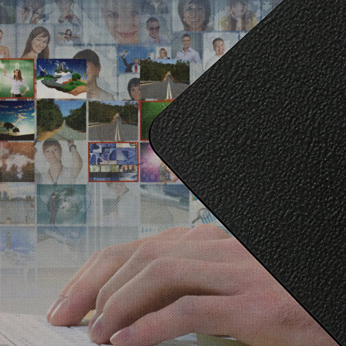 AXOPAD® Mousepad AXOTex 400, 20 x 20 cm quadrato, 1 mm di spessore, Immagine 3