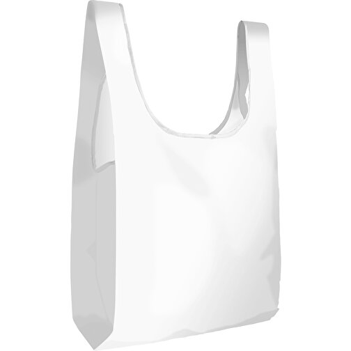 Full Color Faltbare Einkaufstasche Mit Innenfach , weiss, Polyester, 63,00cm x 41,00cm (Höhe x Breite), Bild 1