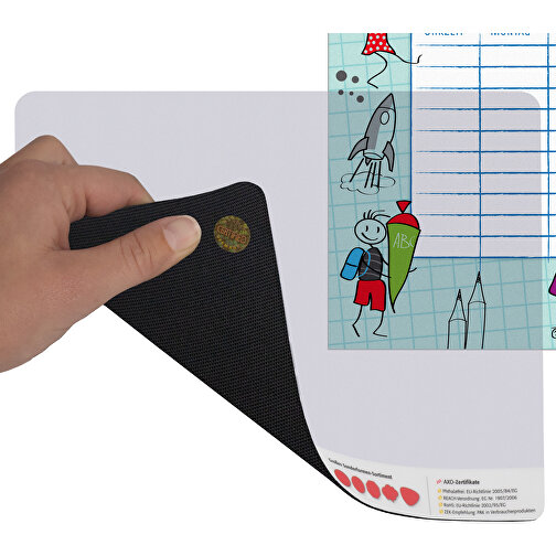 AXOPAD® Mousepad AXOPlus 430, 24 x 19,5 cm rektangulär, 1,7 mm tjockt, Bild 2
