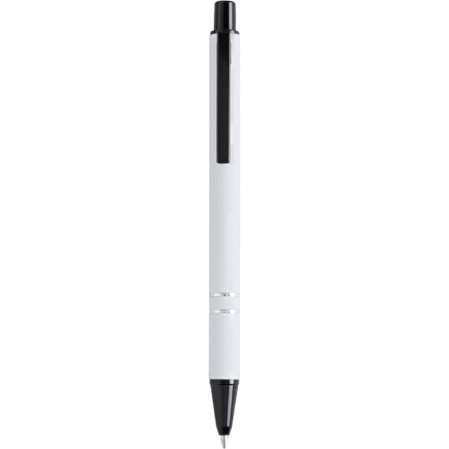 Kugelschreiber Sufit , weiß, Aluminium, 13,40cm (Breite), Bild 1