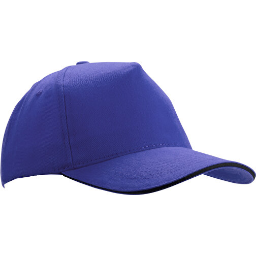 Mütze Kisse , blau, 100% Gebürstete Baumwolle, , Bild 1