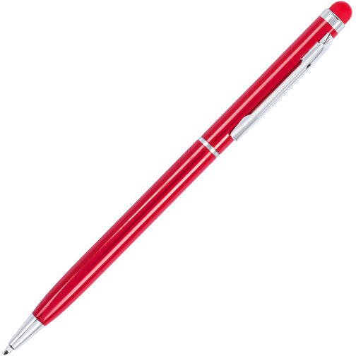 Kugelschreiber Pointer Byzar , rot, Aluminium, 13,70cm (Breite), Bild 2