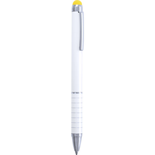 Kugelschreiber Pointer Neyax , gelb, Aluminium, 12,50cm (Breite), Bild 1