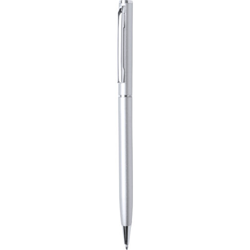 Kugelschreiber Zardox , silber, Aluminium, 12,90cm (Breite), Bild 1