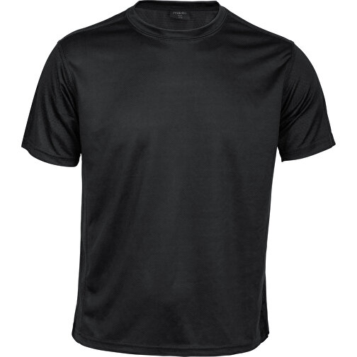 Kinder T-Shirt Tecnic Rox , schwarz, 100% Polyester 135 g/ m2, 10-12, , Bild 1