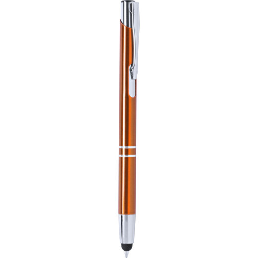 Kugelschreiber Pointer Mitch , orange, Aluminium, 13,90cm (Breite), Bild 1