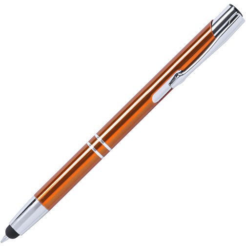 Kugelschreiber Pointer Mitch , orange, Aluminium, 13,90cm (Breite), Bild 2