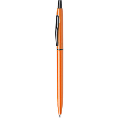 Kugelschreiber Pirke , orange, Aluminium, 13,90cm (Breite), Bild 1
