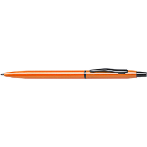 Kugelschreiber Pirke , orange, Aluminium, 13,90cm (Breite), Bild 3