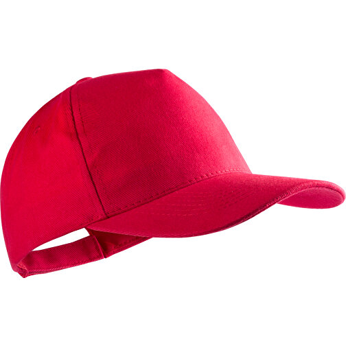 Mütze Bayon , rot, 100% Gebürstete Baumwolle, , Bild 1