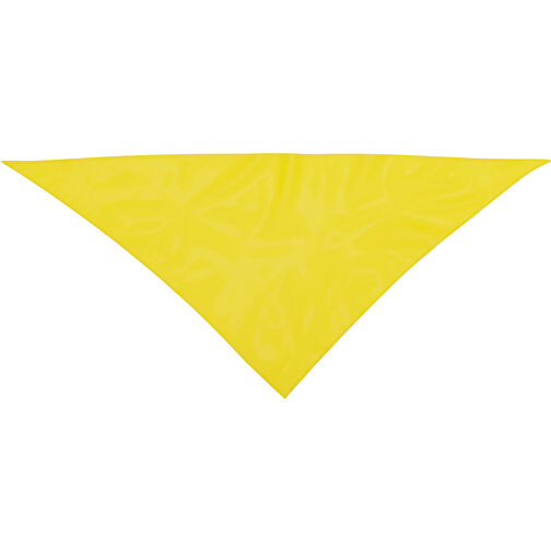 Halstuch Kozma , gelb, Polyester, 120,00cm x 80,00cm (Länge x Breite), Bild 1