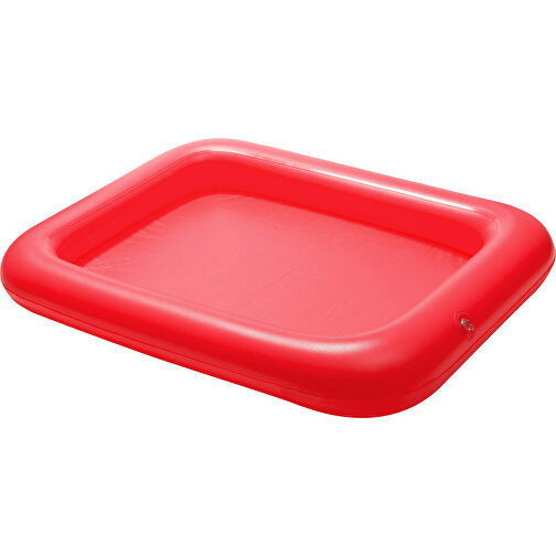 Tisch Pelmax , rot, PVC, 60,00cm x 46,00cm x 7,00cm (Länge x Höhe x Breite), Bild 1