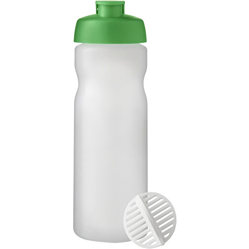 Baseline Plus 650 Ml Shakerflasche , grün / klar mattiert, HDPE Kunststoff, PP Kunststoff, PP Kunststoff, 22,30cm (Höhe), Bild 2