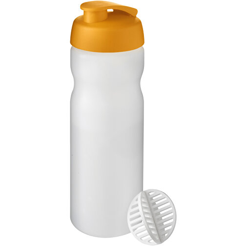 Baseline Plus 650 Ml Shakerflasche , orange / klar mattiert, HDPE Kunststoff, PP Kunststoff, PP Kunststoff, 22,30cm (Höhe), Bild 1