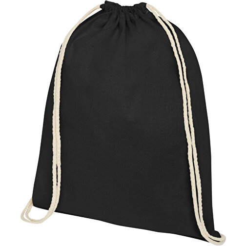 Plecak Oregon wykonany z bawełny o gramaturze 140 g/m² ze sznurkiem ściągającym, Obraz 1