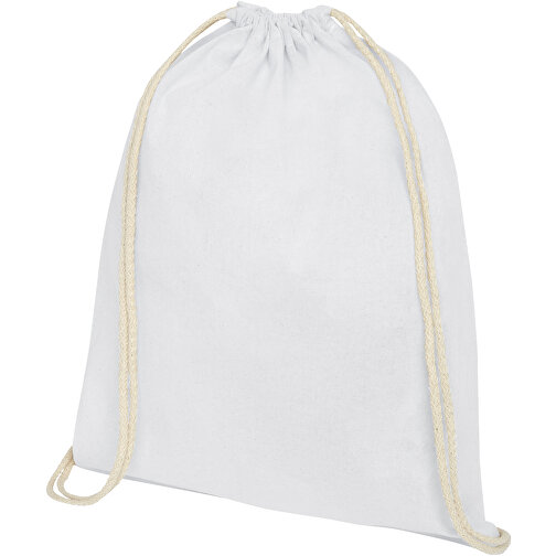 Plecak Oregon wykonany z bawełny o gramaturze 140 g/m² ze sznurkiem ściągającym, Obraz 1