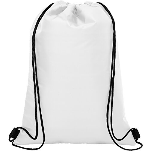 Oriole Kühltasche Mit Kordelzug 5L , weiß, 210D Polyester, 32,00cm x 43,00cm (Länge x Höhe), Bild 4