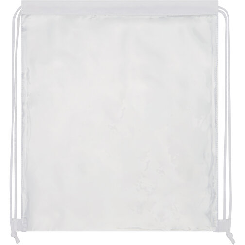 Lancaster Premium Sportbeutel 5L , weiß / transparent klar, PVC, 33,00cm x 39,00cm (Länge x Höhe), Bild 3