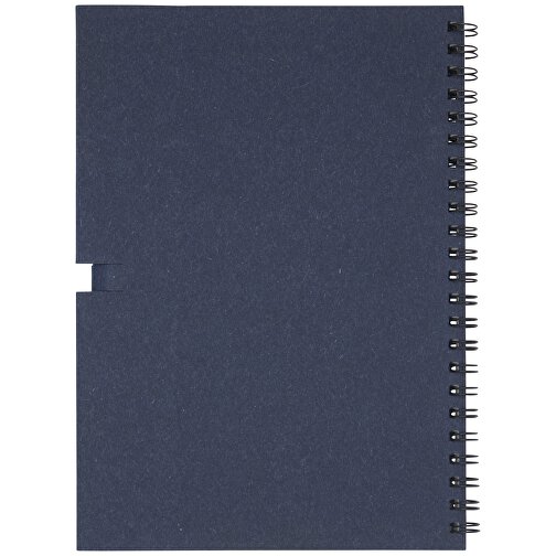 Luciano Eco Notizbuch Mit Spiralbindung Mit Stift – Medium , Green Concept, dunkelblau, Recyceltes Papier, 20,30cm x 12,50cm (Länge x Breite), Bild 11