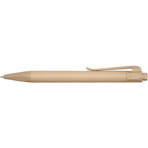 Terra Kugelschreiber Aus PLA , Green Concept, sand meliert, PLA Kunststoff, 14,00cm (Länge), Bild 3