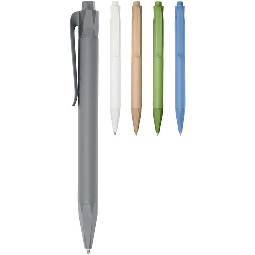 Terra Kugelschreiber Aus PLA , Green Concept, weiss, PLA Kunststoff, 14,00cm (Länge), Bild 7