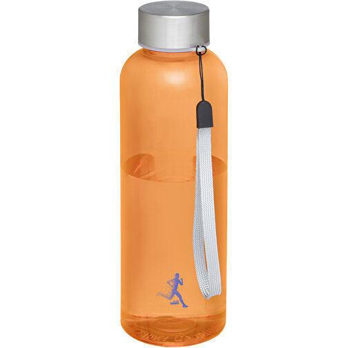 Bodhi 500 Ml Sportflasche , transparent orange, SK Plastic, Edelstahl, 19,80cm (Höhe), Bild 2