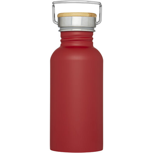 Thor 550 Ml Sportflasche , rot, Edelstahl, Bambusholz, 18,80cm (Höhe), Bild 3