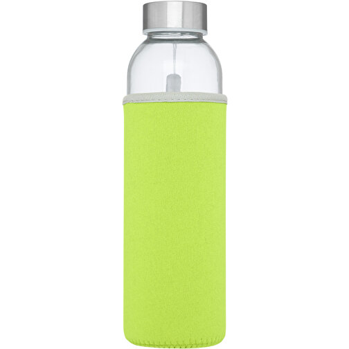 Bodhi 500 Ml Glas-Sportflasche , lindgrün, Glas, Neopren, Edelstahl, 22,10cm (Höhe), Bild 3