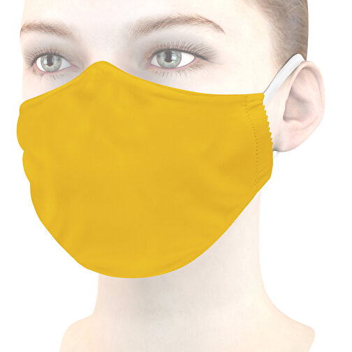 Ansigtsmaske af mikrofiber med næseklemme, Billede 1
