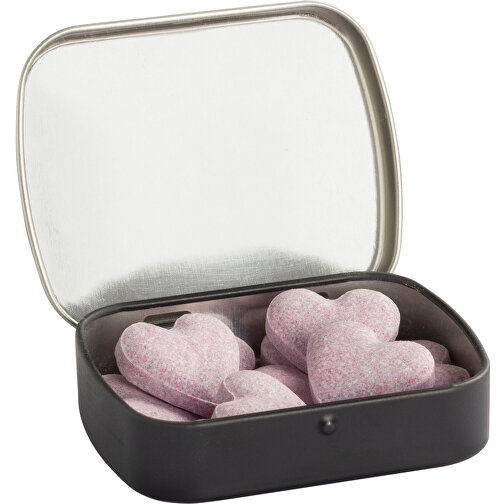 Coeurs effervescents en mini boîte nostalgique, non imprimés, Image 2