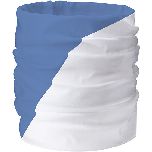 Schlauchschal Individuell - Vollflächiger Druck , taubenblau, Polyester, 24,00cm x 50,00cm (Länge x Breite), Bild 3