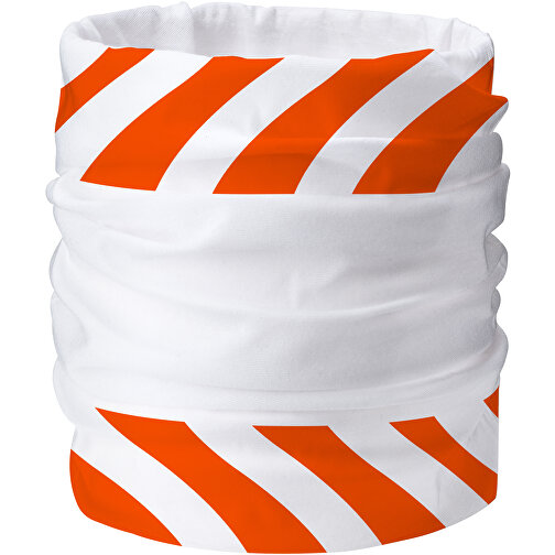 Schlauchschal Individuell - Vollflächiger Druck , orange, Polyester, 24,00cm x 50,00cm (Länge x Breite), Bild 3