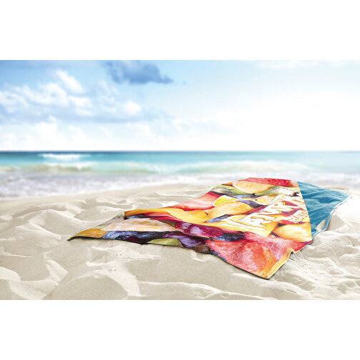 Full Color (180 Cm) Strandhandtuch , weiß, Polyester / Baumwolle, 180,00cm x 100,00cm (Länge x Breite), Bild 7
