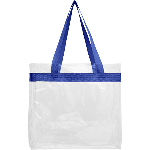 rigdom Depression blod Hampton transparent taske (Kongeblå, Transparent klar, PVC, 180g) som  reklamegaver på GIFFITS.dk | Art.nr. 437906