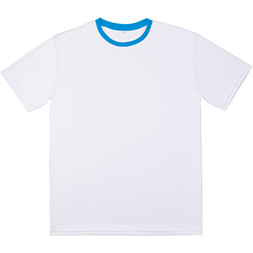 Regular T-Shirt Individuell - Vollflächiger Druck , karibikblau, Polyester, 3XL, 80,00cm x 132,00cm (Länge x Breite), Bild 5